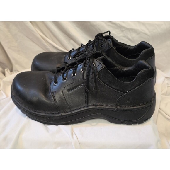 Red Wing Shoes 2323 Loafers Steel Toe Women Size 8.5 D Black Leather Work Safety - Picture 1 of 16